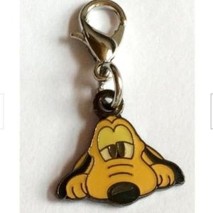Disney Pluto Dog Charm Zipper Pull Purse Pendant